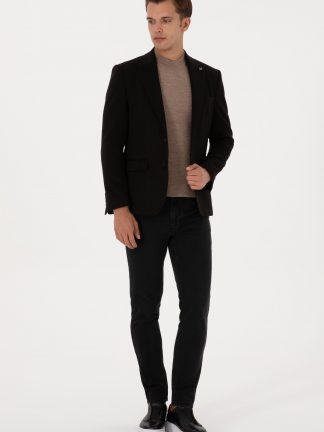 کت مردانه مشکی یو اس پولو