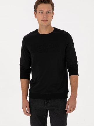 سویشرت مردانه مشکی یو اس پولو