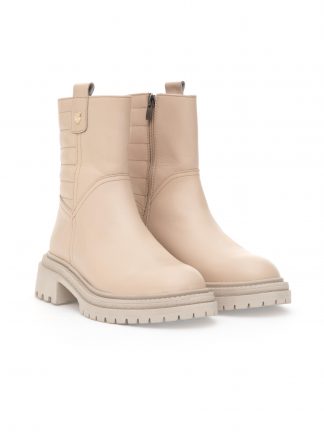 نیم بوت زنانه بژ یو اس پولو