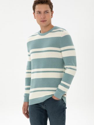 پلیور مردانه نعنایی یو اس پولو