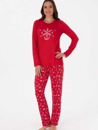 لباس راحتی زنانه قرمز یو اس پولو