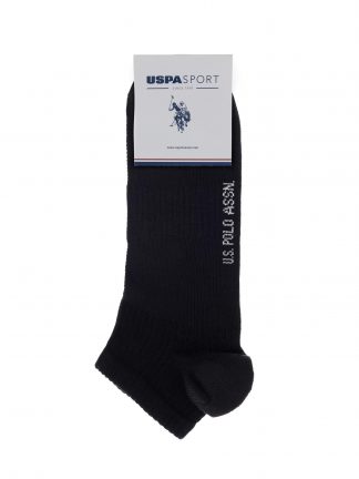 جوراب مردانه مشکی یو اس پولو