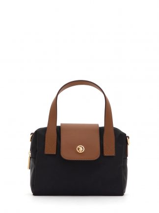 کیف کراس بادی زنانه مشکی یو اس پولو