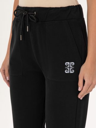 شلوار راحتی زنانه مشکی پیرکاردین