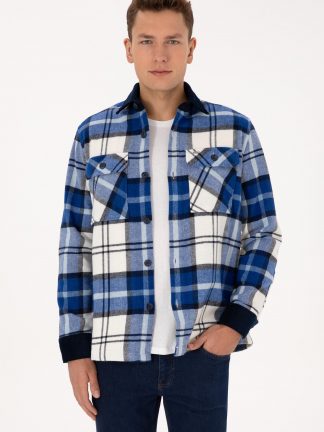 پیراهن مردانه سرمه ای یو اس پولو