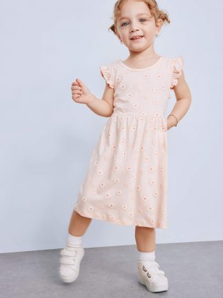 پیراهن نوزاد دختر دفکتو