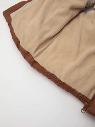 جلیقه نوزاد پسر قهوه ای دفکتو تصویر ۱