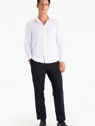 شلوار پارچه ای مردانه مشکی دفکتو