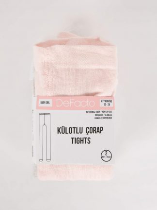 جوراب نوزاد دختر چند رنگ دفکتو تصویر ۱