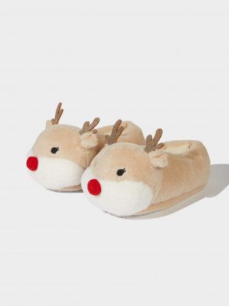 دمپایی روفرشی زنانه بژ دفکتو