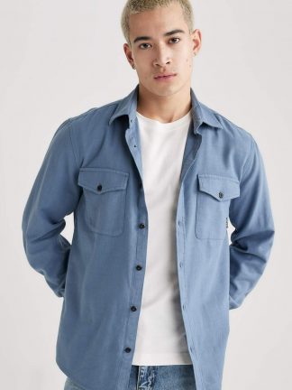 پیراهن آستین بلند مردانه دفکتو تصویر ۱