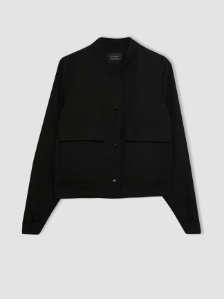 کاپشن زنانه مشکی دفکتو تصویر ۱