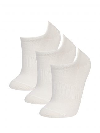 جوراب زنانه سفید دفکتو