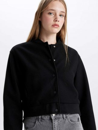 کت زنانه مشکی دفکتو تصویر ۱