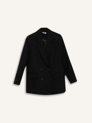 کت زنانه مشکی دفکتو تصویر ۱