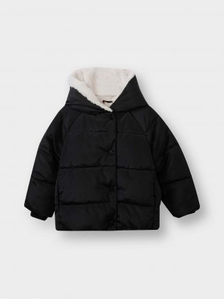 کاپشن نوزاد دختر مشکی دفکتو تصویر ۱