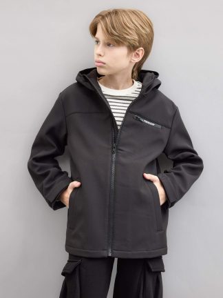 بارانی پسرانه مشکی دفکتو