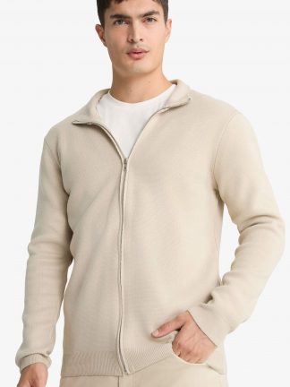 ژاکت مردانه بژ دفکتو تصویر ۱