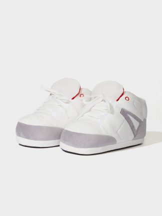 دمپایی روفرشی مردانه سفید دفکتو