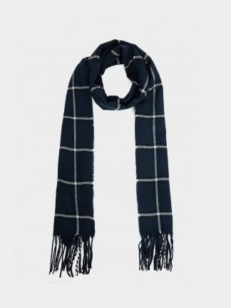 شال مردانه نیلی دفکتو تصویر ۱