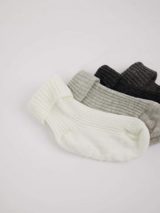 جوراب نوزاد پسر چند رنگ دفکتو تصویر ۱