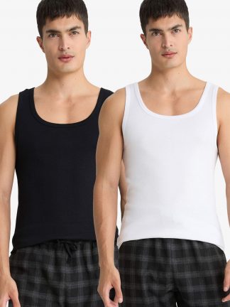 زیرپوش مردانه مشکی دفکتو تصویر ۱