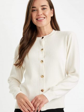 ژاکت زنانه بژ دفکتو