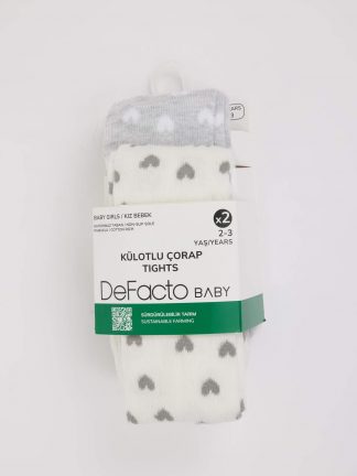 جوراب نوزاد دختر چند رنگ دفکتو تصویر ۱