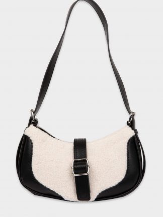 کیف کراس بادی زنانه بژ دفکتو تصویر ۱