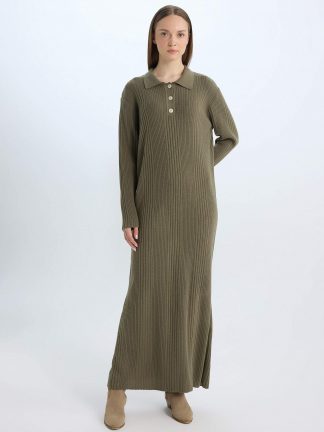 پیراهن بافت زنانه دفکتو تصویر ۱