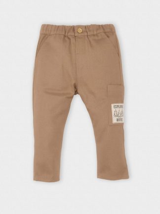 شلوار نوزاد پسر قهوه ای دفکتو تصویر ۱