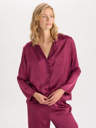 لباس خواب زنانه بنفش دفکتو تصویر ۱