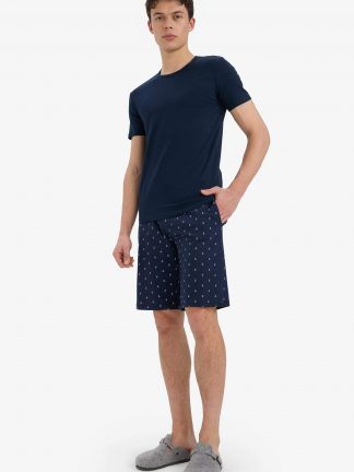 لباس راحتی مردانه سرمه ای دفکتو تصویر ۱