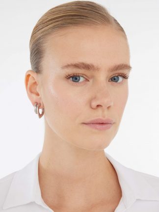 گوشواره زنانه نقره ای دفکتو تصویر ۱