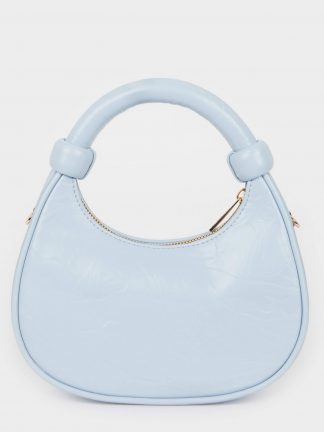 کیف دستی زنانه آبی روشن دفکتو تصویر ۱