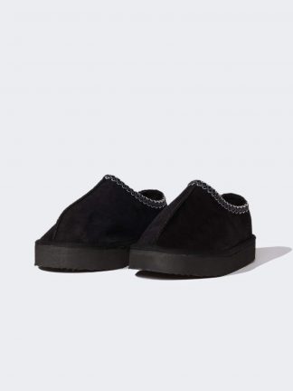 دمپایی روفرشی زنانه مشکی دفکتو