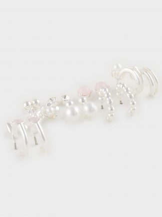 گوشواره زنانه نقره ای دفکتو تصویر ۱