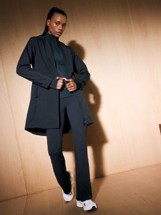 کاپشن زنانه مشکی دفکتو تصویر ۱