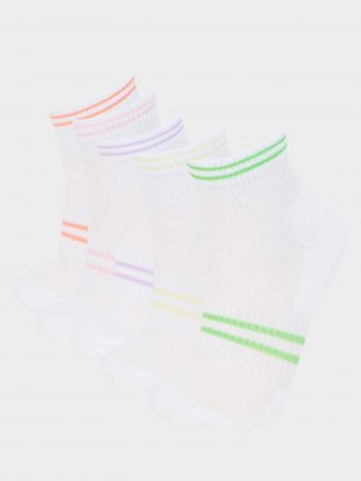 جوراب دخترانه چند رنگ دفکتو تصویر ۱