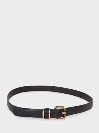 کمربند زنانه مشکی دفکتو