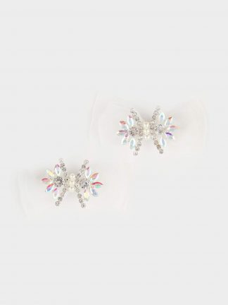 اکسسوری مو دخترانه نقره ای دفکتو تصویر ۱