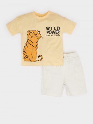 ست لباس نوزادی پسرانه دفکتو