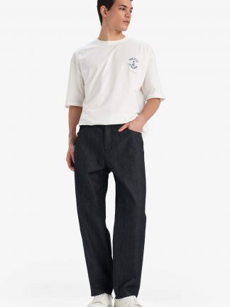 شلوار جین راسته مردانه دفکتو