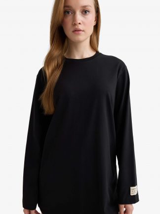 تونیک زنانه مشکی دفکتو