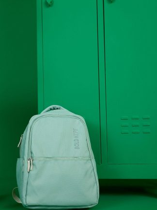 کوله پشتی زنانه نعنایی (فرعی) (مادر:آبی) دفکتو تصویر ۱