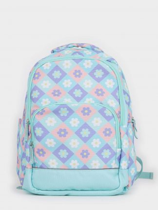 کوله پشتی دخترانه چند رنگ دفکتو تصویر ۱