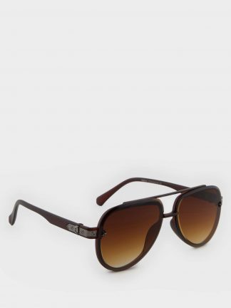 عینک آفتابی مردانه قهوه ای دفکتو تصویر ۱