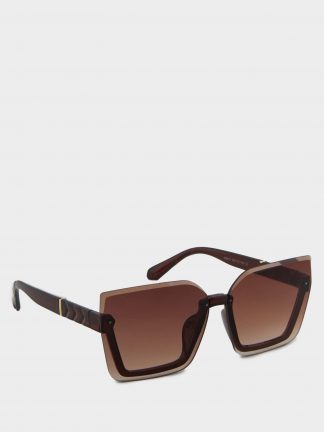 عینک آفتابی زنانه قهوه ای دفکتو تصویر ۱