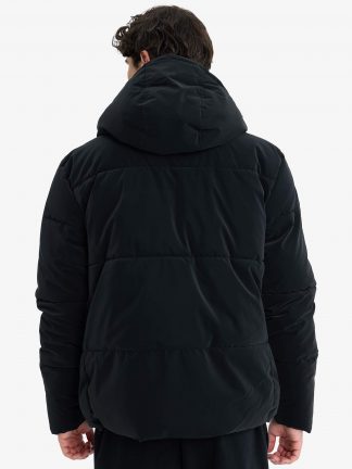 کاپشن مردانه مشکی دفکتو تصویر ۱