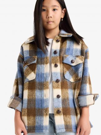 کت دخترانه آبی روشن دفکتو تصویر ۱